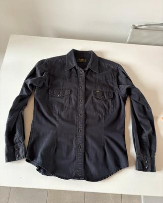 CAMICIA WESTERN NERA MARCA LEE