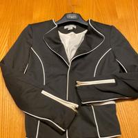 Giacca blazer H&M donna nera tg 34