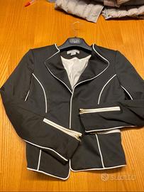 Giacca blazer H&M donna nera tg 34