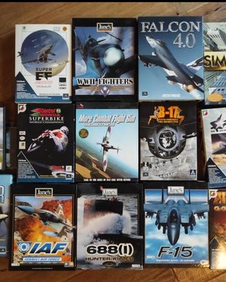 lotto giochi simulatori volo anni 2000