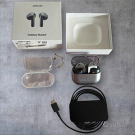 Samsung Galaxy Buds 3 Silver auricolari cuffiette 