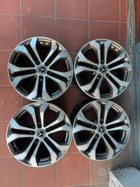 4 cerchi originali 17 originali Mercedes classe A 