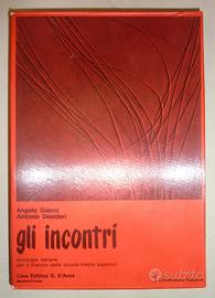 Gli incontri - Antologia italiana in 4 volumi