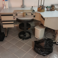 Attrezzatura lavoro banco ontotecnico mobile,p