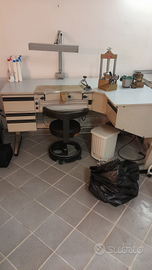 Attrezzatura lavoro banco ontotecnico mobile,p