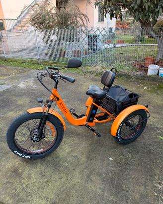 2024 ZTECH bici trike elettrica zt-80a 250w 48v 13