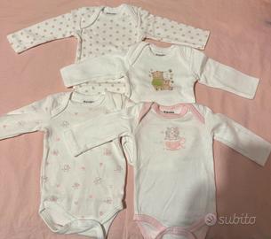 Body manica lunga prenatal cotone 1/3