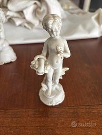 Statuetta Putto Capodimonte 1899 - Ceramica