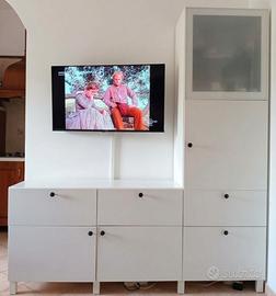 mobile TV Ikea Besta + Colonna