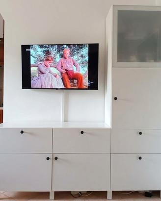 mobile TV Ikea Besta + Colonna