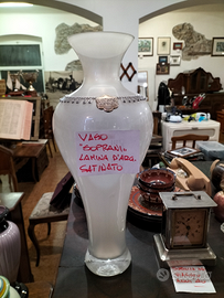 Vaso in Vetro Satinato Luciano Soprani