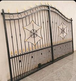 Cancello in ferro 380 cm