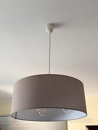 Lampadario grigio