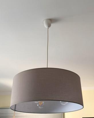 Lampadario grigio