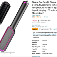 PIASTRA PER CAPELLI MEDELLO SPECIALE NUOVA