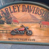 Decorazione murale    Harley Davidson