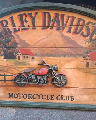 Decorazione murale    Harley Davidson