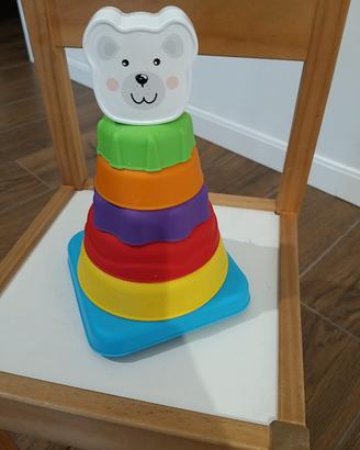 Piramide 5 anelli Fisher Price