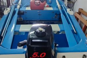Imbarcazione mt 3,60 chiglia in teflon