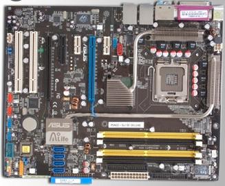 Scheda madre Asus socket 775 da testare