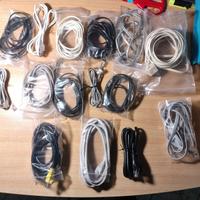 Cavi telefonici e di rete - 15 pezzi