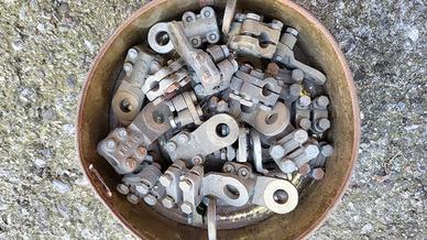 Lotto morsetti di massa x cavi elettrici batteria