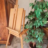 Cavalletto per pittura trasportabile vintage