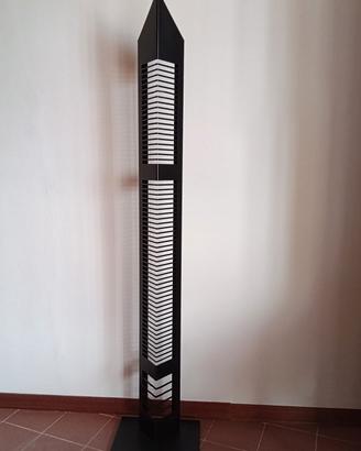 Colonna angolare porta CD in metallo