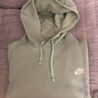 Nike Hoodie felpa cotone menta taglia XL