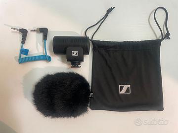 Microfono Sennheiser MKE200 direzionale fotocamera