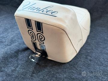 Sella vespa yankee bianca,come nuova! Per vespa px