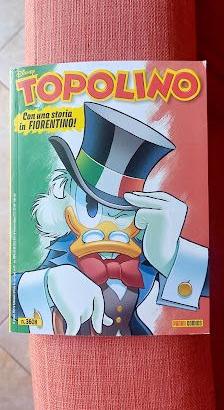 Topolino n. 3608 con una storia in fiorentino