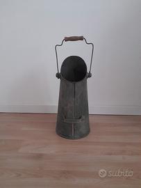 Secchio carbone vintage anni '50