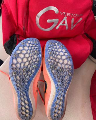 Chiodi scarpe atletica 6mm 12mm punta tungsteno