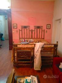 letto  matrimoniale in Ottone