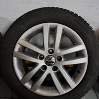 CERCHI GOLF ORGINALI DA 16 COMPLETI GOMME 205 55 1