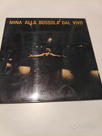 vinile 33 giri vintage Mina alla Bussola dal vivo