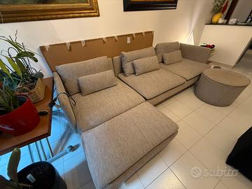 Divano IKEA Soderhamn 4 posti con chaise longue