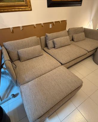 Divano IKEA Soderhamn 4 posti con chaise longue