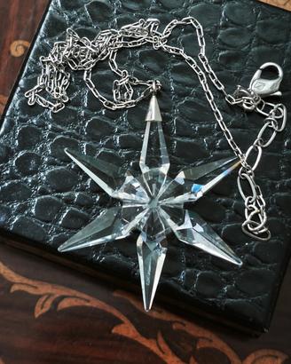 Collana pendente Swarovski "Little Star" vintage.