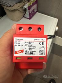 Scaricatore sovratensioni fotovoltaico