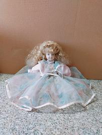 Bambola ceramica anni'80 