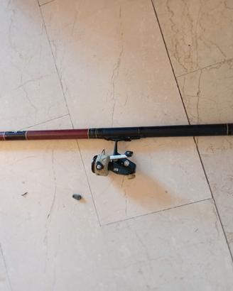 canna da pesca vintage 