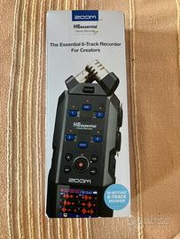 ZOOM H6essential–Registratore 6tracce 32-bit Float