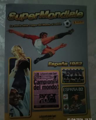 Album Fifa world Cup Panini "ESPANA 82" RISTAMPA 