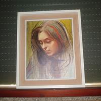 quadro di ragazza