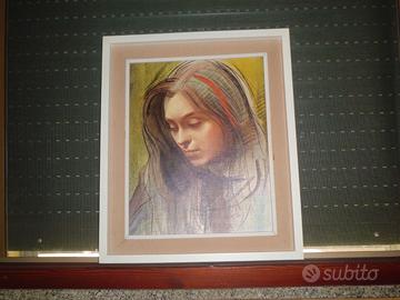 quadro di ragazza