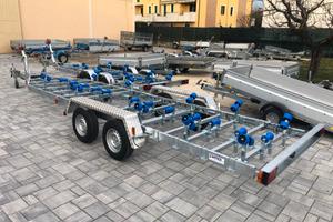 Rimorchio barca o gommone 3500Kg 4 dimensioni