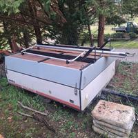 Carrello tenda anche portabici con documenti