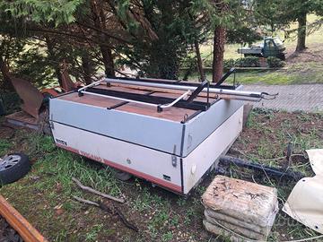 Carrello tenda anche portabici con documenti